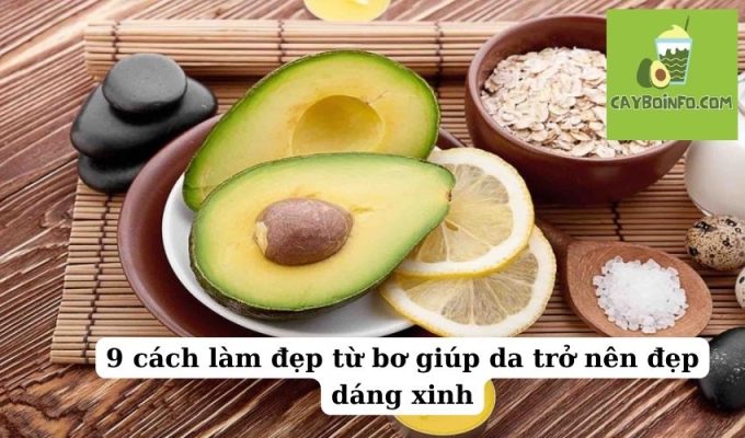 9 cách làm đẹp từ bơ giúp da trở nên đẹp dáng xinh