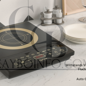 Premium Induction Cooktop with Auto Shut-Off Providing Peace of Mind and Efficient Cooking